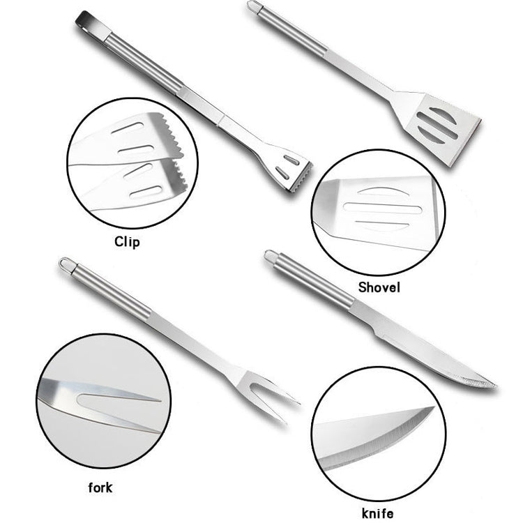 Outdoor Tableware Set Camping Barbecue Tableware Picnic Tool Set, 12 in 1