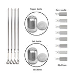 Outdoor Tableware Set Camping Barbecue Tableware Picnic Tool Set, 18 in 1