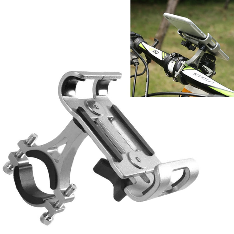 Universal Non-rotatable Aluminum Alloy Fixing Frame Motorcycle Bicycle Mobile Phone Holder