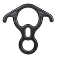 XINDA XD8602 Climbing Rescue Figure 8 Descender with Bent-ear Rappelling Gear Belay Device