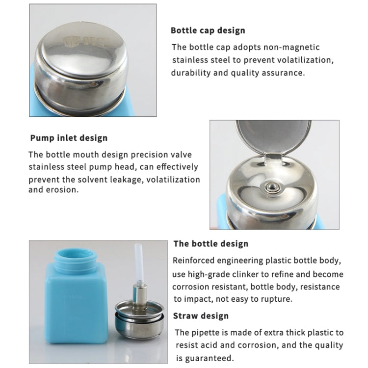 BEST-40 100ML Alcohol Bottle, Random Color Delivery