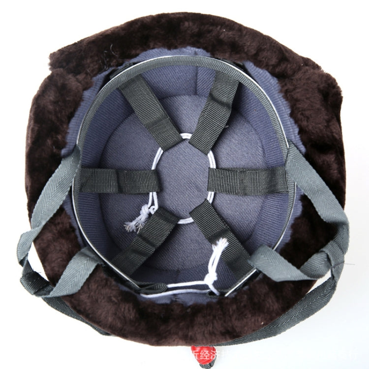 ABS Shell Cold Proof Cotton Safety Thermal Labour Protection Helmet