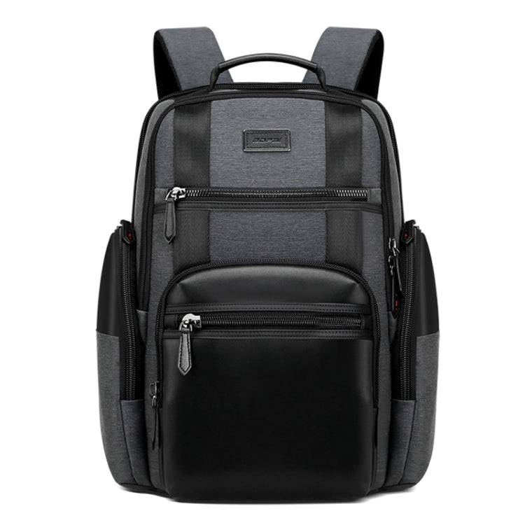 Bopai 851-014318 Fashion Outdoor Breathable Waterproof Anti-theft Three-layer Large Capacity Double Shoulder Bag, with USB Charging Port, Size: 31x17x44cm