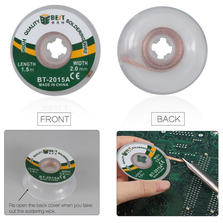 BST-2015A Desoldering Braid Solder Wire — view 6