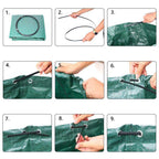 32 Gallons 120L PP Garden Fallen Leaves Bags Green Waste Bags, Size: 45cm x 76cm