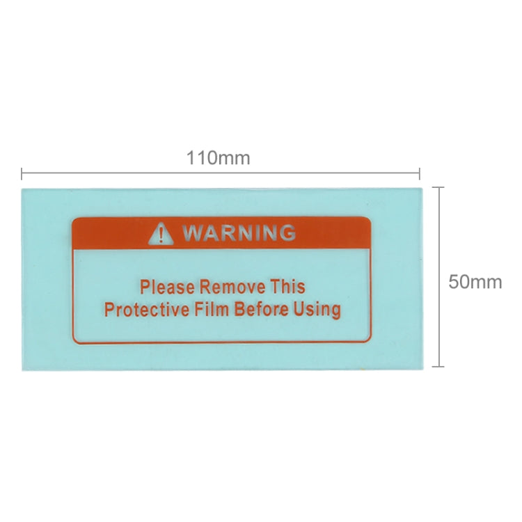 5 PCS Solar Automatic Dimming Welding Helmet Mask Cover PC Protector, Size : 110 x 50mm Right Angle