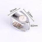 15 PCS Zinc Alloy Bright Fixed Bracket Connection Nail Glass Fixing Clamp — Nail