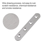 100 PCS Stainless Steel Connection Code Straight Connecting Piece, Number: 1 — view 5