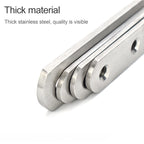30 PCS Stainless Steel Connection Code Straight Connecting Piece, Number: 5 — view 4