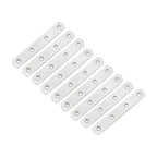 100 PCS Stainless Steel Connection Code Straight Connecting Piece, Number: 7 — 7