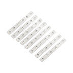100 PCS Stainless Steel Connection Code Straight Connecting Piece, Number: 8 — 8