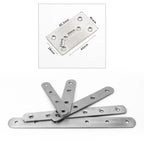 10 PCS Stainless Steel Connection Code Straight Connecting Piece, Number: 13 — view 3
