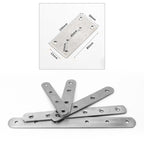 10 PCS Stainless Steel Connection Code Straight Connecting Piece, Number: 14 — view 3