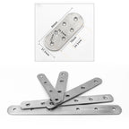 10 PCS Stainless Steel Connection Code Straight Connecting Piece, Number: 18 — view 3