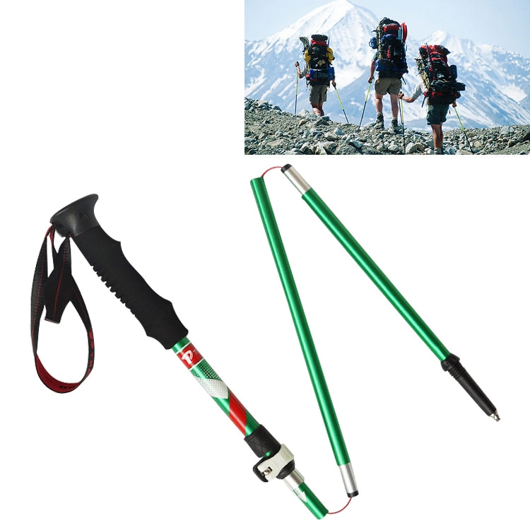 5 Node Portable Foldable Aluminium Alloy Alpenstocks Trekking Poles, Folding Length : 35CM, Folding Length : 35CM (Blue), Folding Length : 35CM (Red), Folding Length : 35CM (Black), Folding Length : 35CM (Green) — view 11