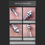Powerful Manual Drill Steel Precision Casting DIY Woodworking Drill Universal Hand Drill Teaching Supplies Tools