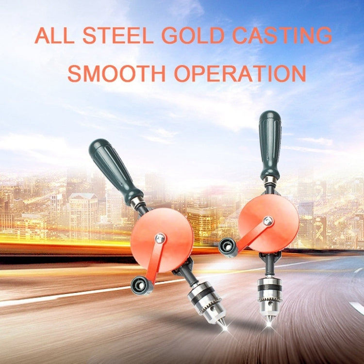 Powerful Manual Drill Steel Precision Casting DIY Woodworking Drill Universal Hand Drill Teaching Supplies Tools