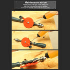 Powerful Manual Drill Steel Precision Casting DIY Woodworking Drill Universal Hand Drill Teaching Supplies Tools