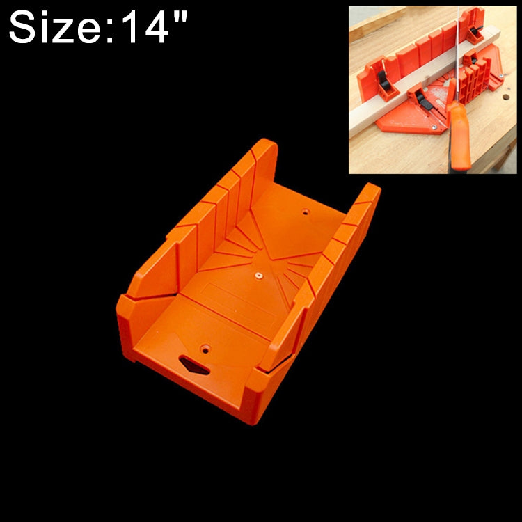 Miter Saw Cabinets Multi-function Woodworking Hand Tools Home DIY Wood Working Hand Saws Clamped Box, 14 Inch Thicken