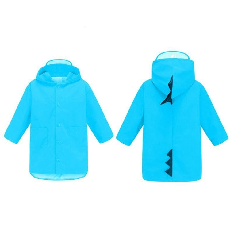 Cartoon Dinosaur Children Fashion Raincoat Size: XL