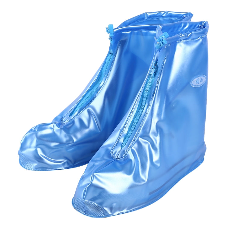 Fashion PVC Non-slip Waterproof Thick-soled Shoe Cover Size: S — view 8