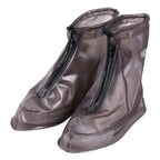 Fashion PVC Non-slip Waterproof Thick-soled Shoe Covers Size: XXL, Size: XXL