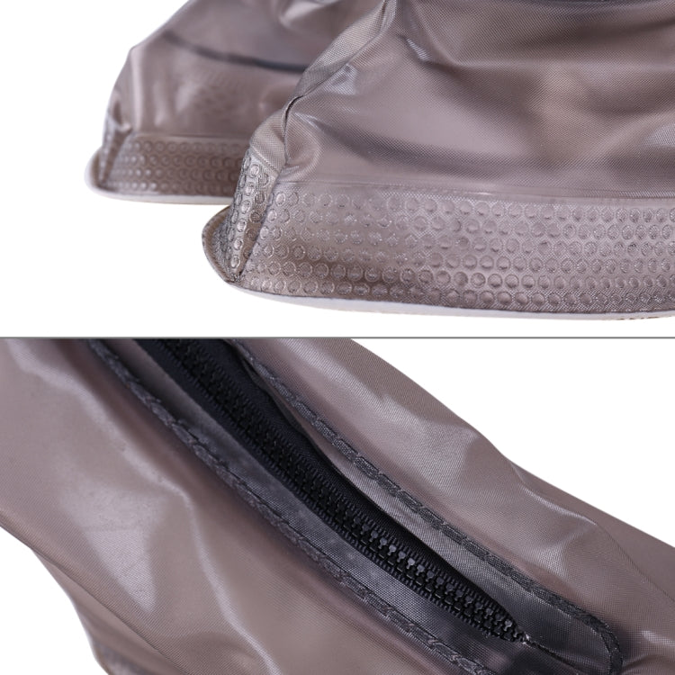 Fashion PVC Non-slip Waterproof Thick-soled Shoe Covers Size: XXL, Size: XXL