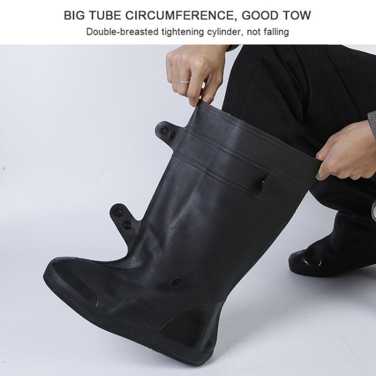 High Tube Rainproof Snowproof Adult Shoe Cover Size: XXL