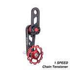Oval chainring, ZTTO Bicycle Chain Stabilizer