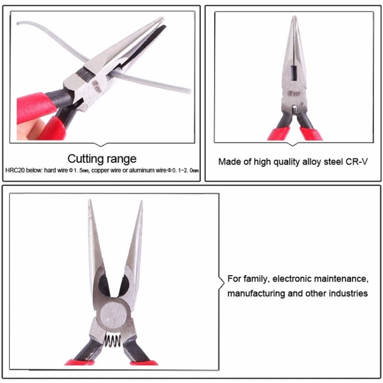 BEST-13 Multi-function Long Flat Nose Pliers