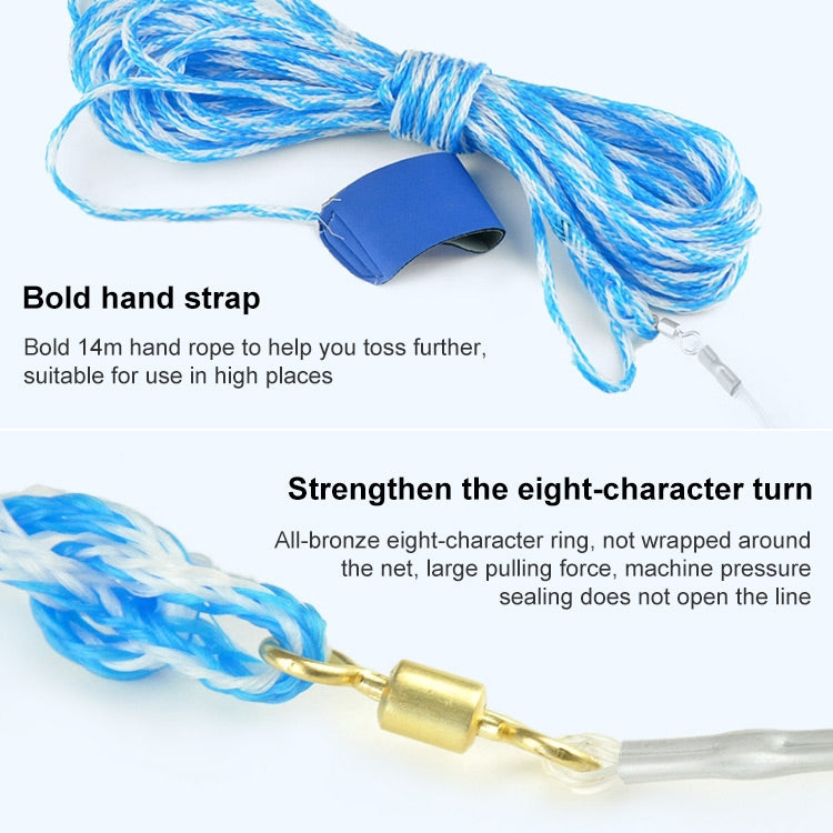 Fishing Net, Height: 2.1m, 420 Help Throw Tire Cords