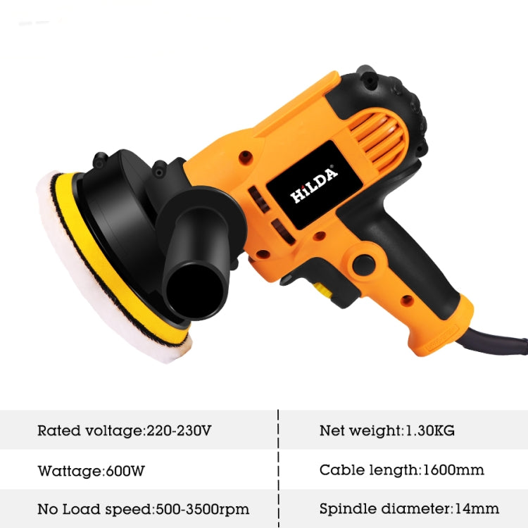 Hilda Car Polisher Automatic Adjustable Polishing Machine Disc Sander