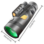 Moge 12x50 Professional HD Monocular Night Vision Telescope With Tripod, Moge 12x50 With Tripod