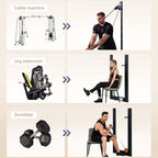 Unitree Pump Portable Home Gym Pump 4.4-44lbs Adjustable Resistance Cable Machine, Pump(Dark Blue), Pump , Pump