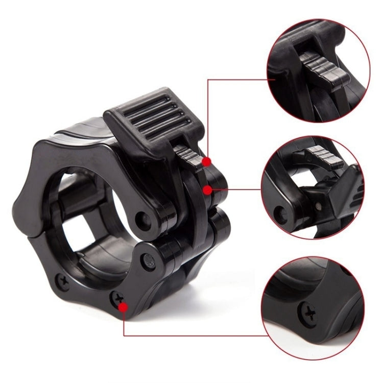 Fast Austrian Bar Chuck Lock Barbell Plastic Buckle, Diameter: 25mm
