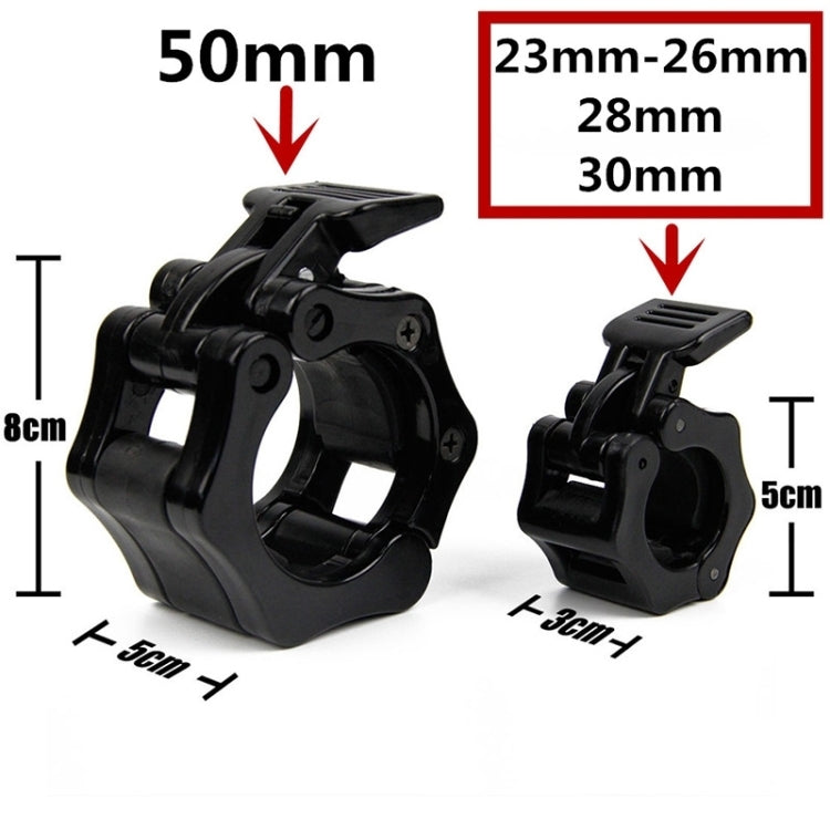 Fast Austrian Bar Chuck Lock Barbell Plastic Buckle, Diameter: 25mm