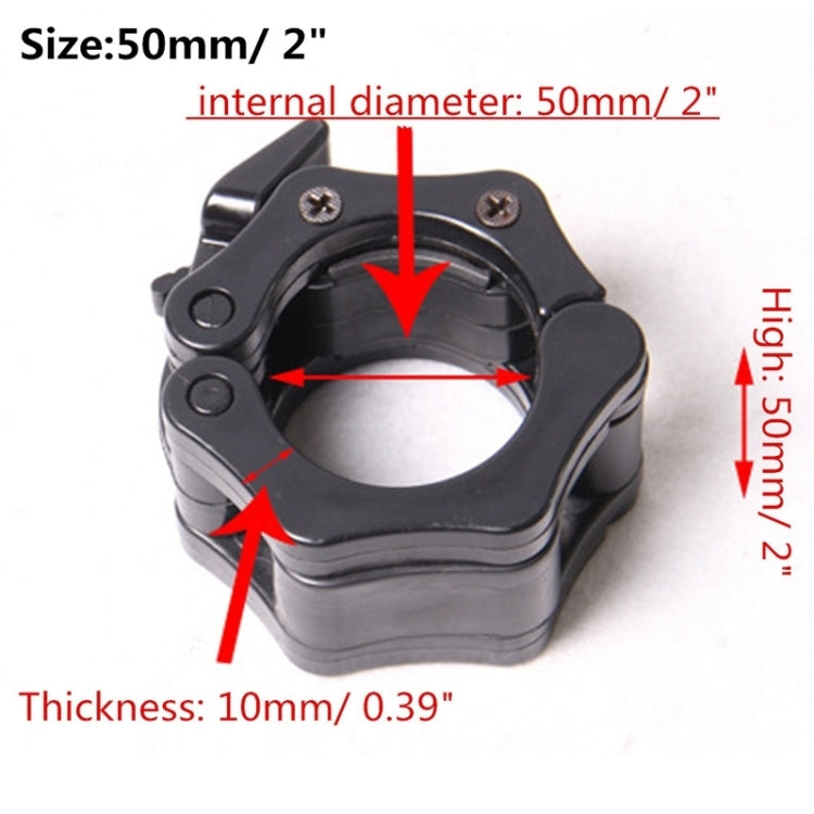 Fast Austrian Bar Chuck Lock Barbell Plastic Buckle, Diameter: 25mm