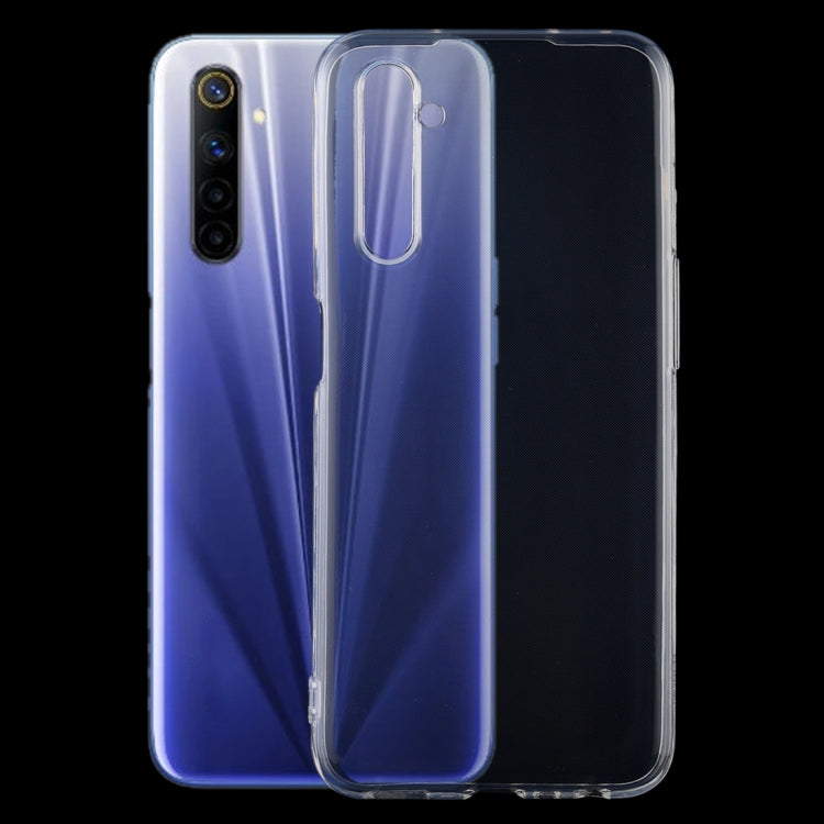 0.5mm Ultra-Thin Transparent TPU Protective Case, For OPPO Realme 6