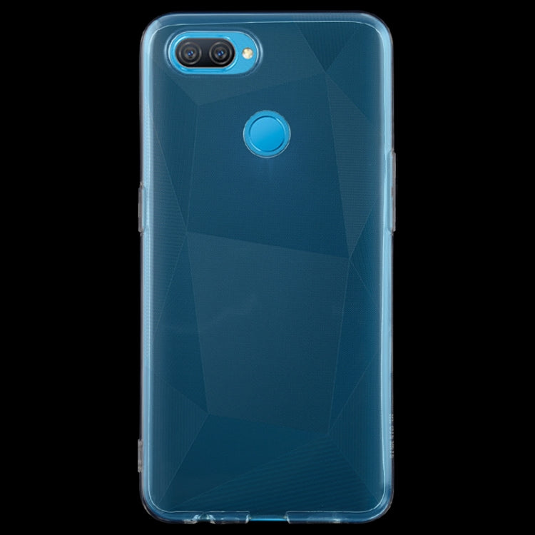 0.75mm Ultra-Thin Transparent TPU Protective Case, For OPPO A12