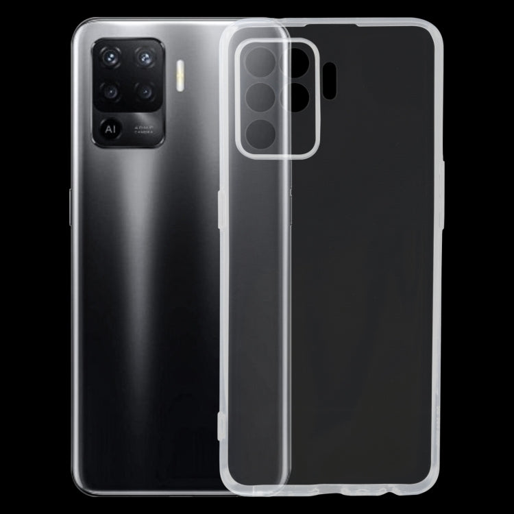 0.75mm Ultra-thin Transparent TPU Soft Protective Case, For OPPO A94