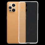 0.75mm Ultra-thin Transparent TPU Soft Protective Case, For OPPO Find X3 Pro
