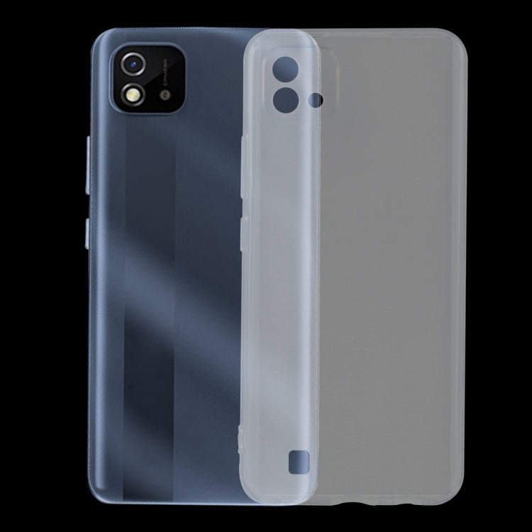 0.75mm Ultra-thin Transparent TPU Soft Protective Case, For OPPO Realme C20