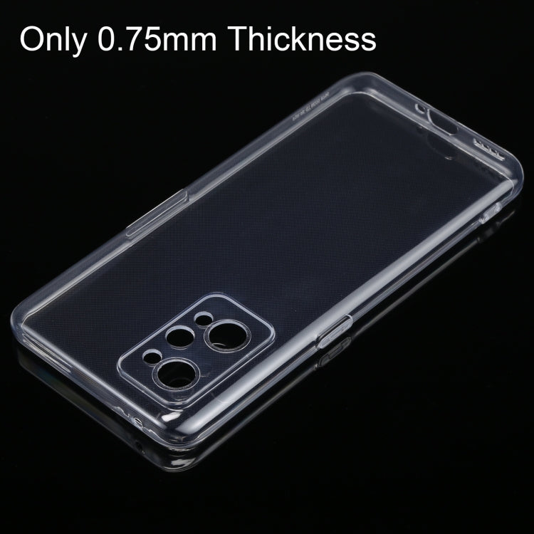 0.75mm Ultra-thin Transparent TPU Soft Protective Case, For OPPO Realme GT Neo2