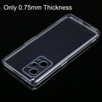 0.75mm Ultra-thin Transparent TPU Soft Protective Case, For OPPO Realme GT Neo2