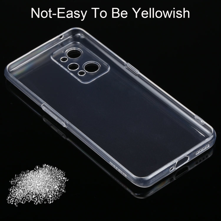 0.75mm Ultra-thin Transparent TPU Soft Protective Case, For OPPO Realme GT Neo2