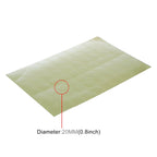 10000 PCS Transparent Round Shape Self-adhesive Sealing Sticker, Diameter: 20mm