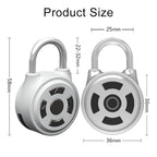 Intelligent Bluetooth Key Password Padlock Remote Unlocking for iOS / Android