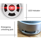 Intelligent Bluetooth Key Password Padlock Remote Unlocking for iOS / Android