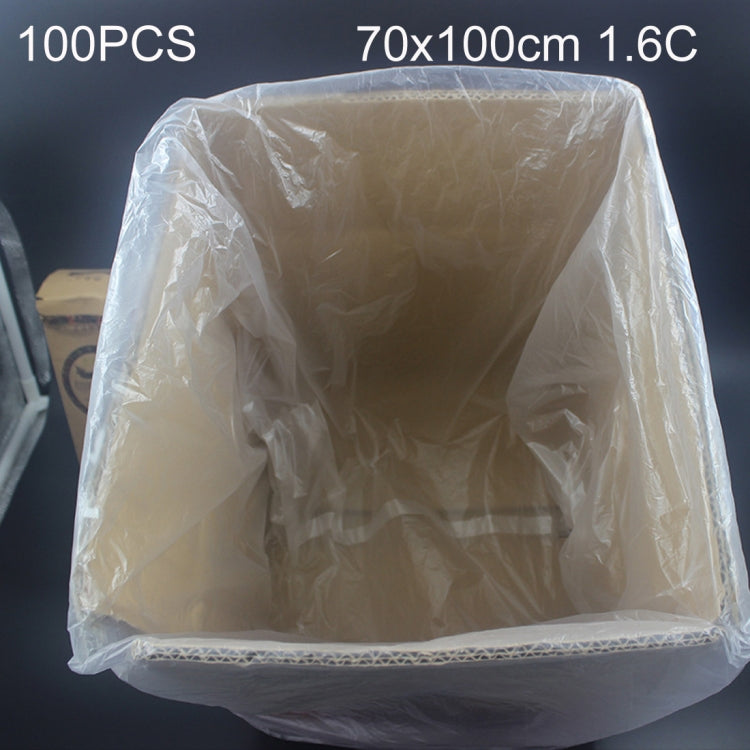 100 PCS 1.6C Dust-proof Moisture-proof Plastic PE Packaging Bag, Size: 70cm x 100cm