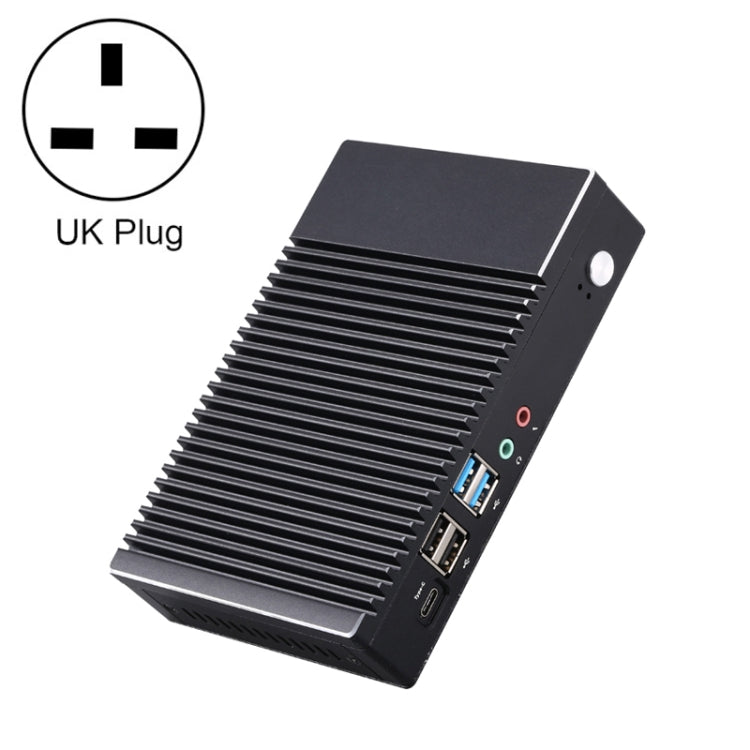 K1 Windows 10 and Linux System Mini PC without RAM and SSD, AMD A6-1450 Quad-core 4 Threads 1.0-1.4GHz, EU Plug — K1 without RAM and SSD(EU Plug)